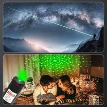 1pc Rechargeable High Power Green Laser Pointer Starry Cap: Powerful Green Laser Beam Pointer For Astronomy Demonstrations, Outdoor Camping, Cat Toys - one-size - View 6