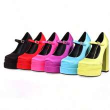 Women Pumps - Yellow - View 4