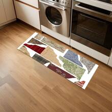 1pc Coffee Machine And Kitchenware Drying Mat - Diatomite Printed Drainage Mat, New Absorbent Kitchen Counter Drying Pad, Kitchenware Drying Pad - Dish Drying Mat, Soft Diatomite Non-Slip Quick Dry Mat, Applicable For Kitchen Counter, Suitable For Coffee Makers And Espresso Machines