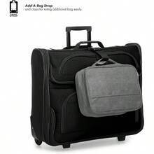 Travel Select Amsterdam Expandable Rolling Upright Lage - Black - View 7