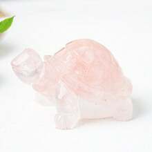 1pc Natural Crystal Chip Resin Mold Turtle Statue Healing Gemstone Golden Foil Orgone Tortoise Figurine Sculpture Pocket Stone For Home Office Feng Shui Decoration Collectible Ornament Best Gifts Birthday Graduation