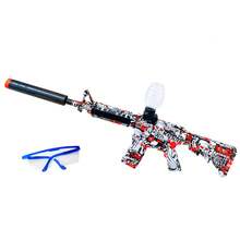 Electric Ball Blaster, Balls High Gun Performance Ball Blaster Gun Cool Toy Gun, Rechargeable Splatter Ball Toys For Outdoor Activities Shooting Game,Halloween Christmas Holiday Gifts - Đỏ - Xem 4
