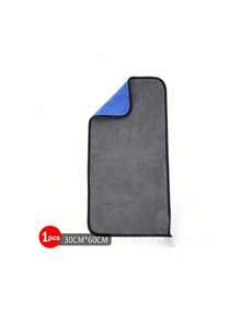 Microfiber Cleaning Towel Car Wash Thicken Soft Drying Cloth Car Body Washing Towels Double Layer Clean Rags 30/40/60cm