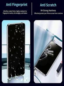 2 piezas de película de vidrio templado antiespia, a prueba de explosiones, resistente a los arañazos, protector de pantalla de privacidad compatible con Samsung Galaxy S25 Ultra A16 A26 A36 A06 A56 A55 con dureza 9H, a prueba de choques y caídas, accesorio de teléfono ideal como regalo de cumpleaños para familia y amigos