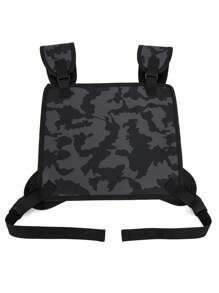 Outdoor Travel Cycling Hiking Chest Pouch Front Phone Bag, Sports Fanny Pack Tactical Gear