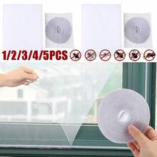 NetHong 3-5Pcs Large Window Screen Mesh Net Bug Mosquito Fly Insect Moth Door Netting UK - White - View 2