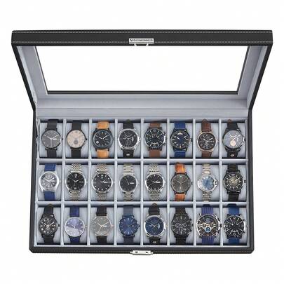 Watch Box, 24-Slot …