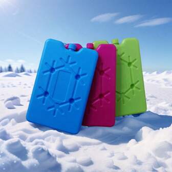Reusable Ice Box For Cooling Durable & Leak-Proof Cooling Stones For Outdoor Picnic Camping