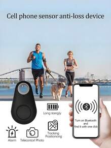 Key Finder Item Locator With Keychains Bluetooth Tracker Anti Lost Alarm Reminder Selfie Shutter Control Pets Keychain For Smartphone,An Anti-Theft Luggage Tag With Alarm Tracker Keychain - Sports Casual Style Plastic Electronic Luggage And Pet Tracker - A Must-Have For Stylish Travel, Keys And Bags With Location Check.Gift, Present, Celebration