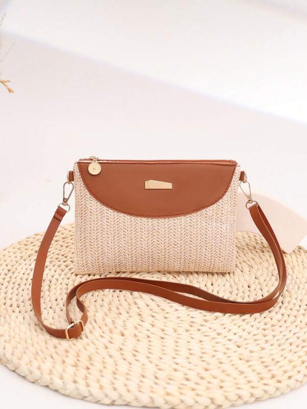 New Stylish Oblique Shoulder Bag, Elegant Crossbody Bag For Women, Chic Decoration Female Casual Versatile Shoulder Bag