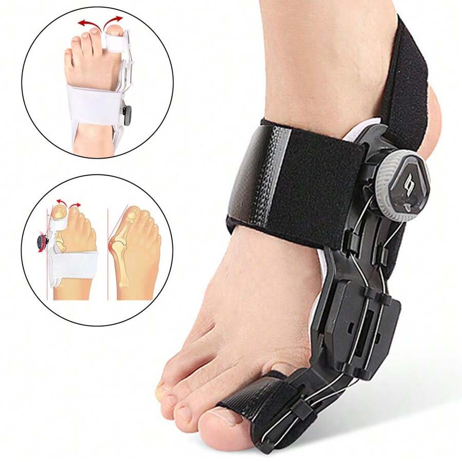 Corrector Aparato Para Juanetes Con Pivote Ajustable( Adecuado tanto para pie izquierdo como derecho)