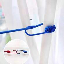 Dây phơi quần áo di động 1,8m có 12 kẹp, giá đỡ có thể thu vào chống gió, móc treo quần áo, vật dụng du lịch - Nhiều màu - Xem 8