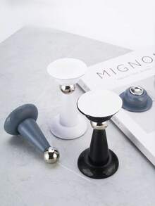 2 Stück/1 Stück magnetischer Türstopper, ohne Bohren erforderlich, Badezimmer & Schlafzimmer Türpuffer, Silikon Stoßschutz Türstopper