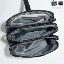 Bolso de embrague con 3 bolsillos, Bolso de hombro para mujer 2025 Nuevo, Bolso cruzado y soporte para teléfono