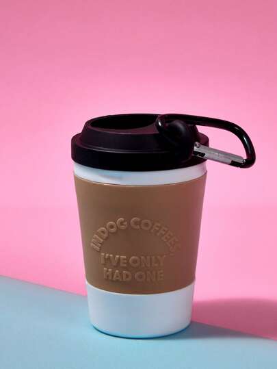 PETSIN Coffee Cup Pet Waste Bag Dispenser, Portable Outdoor Dog Walking Poop Bag Holder