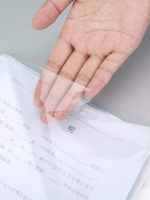 A4 Transparent Multi-Layer File Folder, Student/Office Document/Contract/Archive Organizer,Back To School,School Supplies - Multicolor - View 7