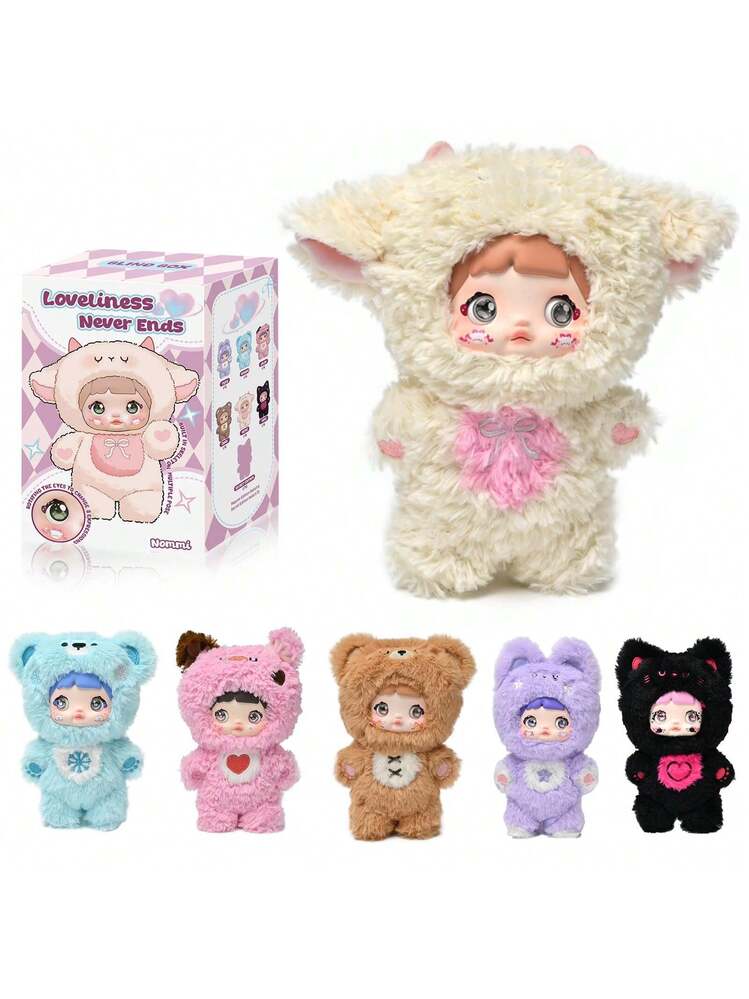 6PCS -Authentic Nommi Loveliness Never Ends Series Plush - 3