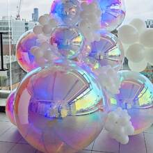 60in/50in/32in/10in Oversized Colorful 4D Balloon, Suitable For Weddings, Birthdays, Anniversaries, Fashion Parties, Back To School, Summer Parties, New Year, Christmas Decorations