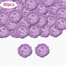 Wax Seal Stickers - Wedding Invitation Envelope Seal Stickers, 30pcs Self-Adhesive Wax Seal Stickers, Perfect For Engagement/Wedding Invitations, Gift Packaging, Envelopes, Souvenir Decorations, Indoor/Artistic Decorations,Back To School,School Supplies