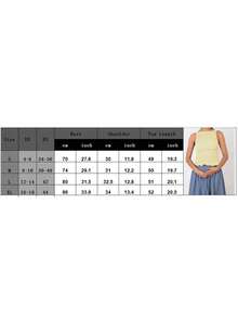 Women's Summer Smocked Tank Tops Solid Color/Plaid Sleeveless Boat Neck Ruffled Hem Slim Fit Vest - Red - View 7