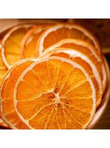 5 Stücke/Set Heim-Duftaccessoires, getrocknete Orange Scheiben Basteldeko für DIY Kerzen, Seifen, Potpourri, geeignet für Wohnzimmer, Schlafzimmer, Büro, Café, Feiern & Party Deko