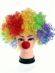 5pcs Sponge Clown Nose Red Nose, Carnival Decoration Stage Props, Soft Sponge For Magic Show And Costume Accessories, Adult Party Decoration, Role Play Masquerade Circus Costume Nose, Clown, Penny Wise, Carnival