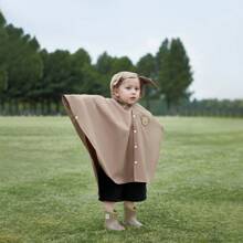 1pc Rain Poncho Kids,Toddler Poncho With Hood,Waterpoof Rain Jacket Coat,3D Cartoon Children Rainwear For Girl Boy