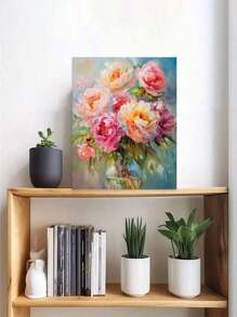 Beginner Friendly Digital Oil Painting Of Beautiful Flowers, Ultra-Clear Pattern, Rich Paint Easy To Color, Easily Create Artistic Masterpieces, Suitable For Decoration And Gift-Giving For Holidays! High Cost-Performance Digital Oil Painting, Massive Patterns To Choose From, Sufficient And Durable Paints, Experience The Sense Of Accomplishment Of A Master Painter At Home, Frameless 40x50cm
