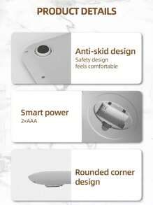 Balanza de cocina digital, báscula de alimentos de alta precisión con plataforma de acero inoxidable, capacidad de 10kg, función de tara, conversión de unidades, para cocinar y hornear, pilas AAA no incluidas