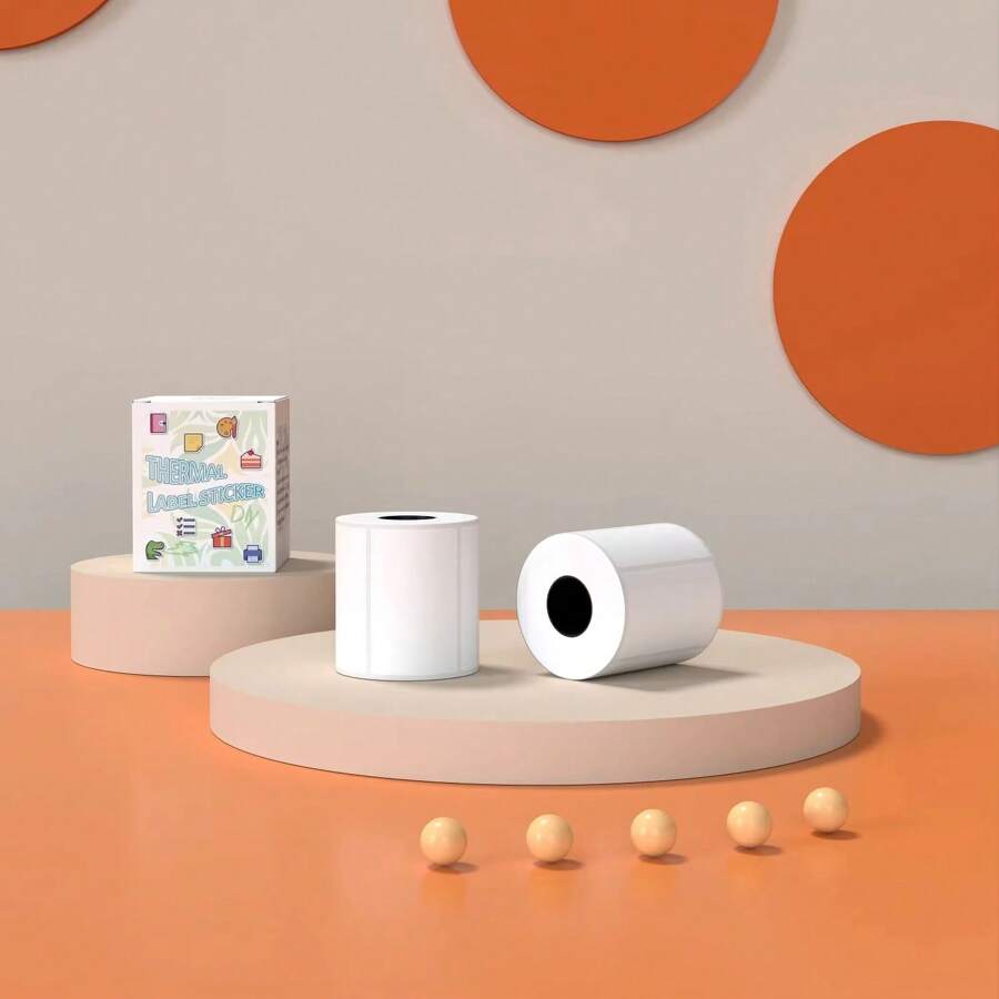 Thermopapier 40mmx30mm Etikett Klebezettel für Mehrfachzweck-Klassifizierung Thermoaufkleber für M110 M221 M200 M220 usw. Drucker