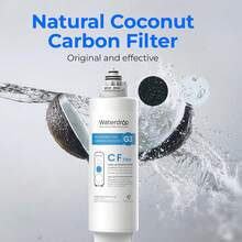 Waterdrop WD-G3-N1CF Filter, 6-Month Lifetime, Replacement For WD-G3-W Reverse Osmosis System - White - View 4