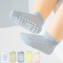 5 Pairs Assorted Baby Socks, Summer Children Thin Breathable Ankle Socks For Newborns, Toddlers, Net Design
