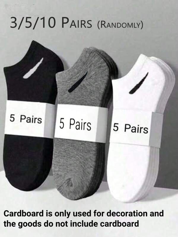 1/3/5/10 Pairs Of Women's Black And White Tassel Short Socks Striped Socks, White Socks, Cute Girl Socks, Black Socks, Suitable For Various Daily Wear Such As Vacation, Sports, Leisure, Business, Outdoor Travel, Etc