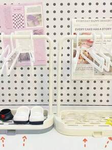 娃娃衣服收纳架和 10/5 迷你衣架适用于 LABUBI**、晾衣架、专用衣架和展示架适用于 LABUB* 娃娃配件