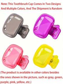 5pcs/3pcs/2pcs Toothbrush Head Protective Cover - Travel Dustproof Storage Box - Travel Storage Clip - Dust Cap - Compact Portable Box - Home Toothbrush Holder Back To School - Multicolor - View 20