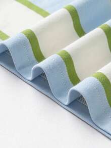 mini bala Boys' Cooling Tank Top – Soft Breathable Sleeveless Tank For Summer Innerwear - White and Blue - View 8