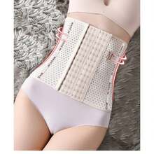 Faja moldeadora de cintura para mujer, corsé con correa de modelado, cinturón adelgazante, ropa interior moldeadora de cuerpo, faja adelgazante RNVG - color de piel - Ver 10