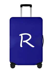 Custom Suitcase Cover 18-32 Inch Flexible Suitcase Cover For 18- To 32-Inch Suitcases Personal Custom Suitcase Cover Custom Name Pattern Scratch-Proof Protector Suitcase Protector Suitcase Cover Protective Cover Dustproof Cover Trolley Suitcase Dustproof Cover Travel Accessories Shop Back To School, - Multicolor - View 5