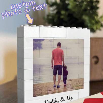 1 bộ xếp hình cá nhân hóa, in ảnh theo yêu cầu, thêm hình ảnh và logo của bạn, hình ghép tùy chỉnh, dành cho gia đình.