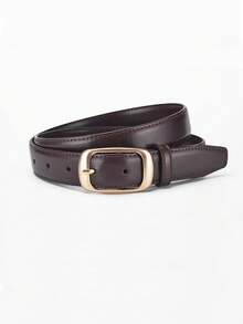 1 Stück Damen Gürtel im Lässig & Business Stil, vielseitig einsetzbar, passend zu Jeans, Lässige Hosen für den täglichen Gebrauch