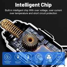 PD+QC 3.0 Fast Charging Car Phone Charger Adapter 4-Port USB Car Charger Type C PD Fast Charging 3.0 Car Charger, Car Essentials, Multi-Port Fast Charging Without Waiting.