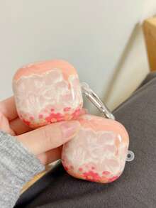 Galaxy Buds 艺术保护壳，星空森林油画设计，适用于 Buds 2/Pro/Pro 2/Live/FE，防刮防滑