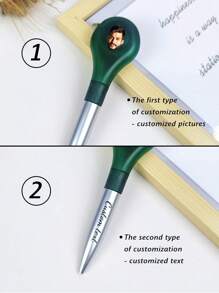 1PC/4PCS Customized Ballpoint Pens, Customized Tape Measure Pens With Tape Measures, Support Customization Of Personalized Text Or Pictures, Support Measurement Of Dimensions, Creative Stationery With Rulers, Tools And Supplies, Pens, Portable Mini Retractable Tape Measures, Customized Ballpoint Pens, Large-Headed Ballpoint Pens, Customized Text Ballpoint Pens, Daily Small Gifts, Back-To-School Season, Students, Family And Friends School Supplies,Back To School