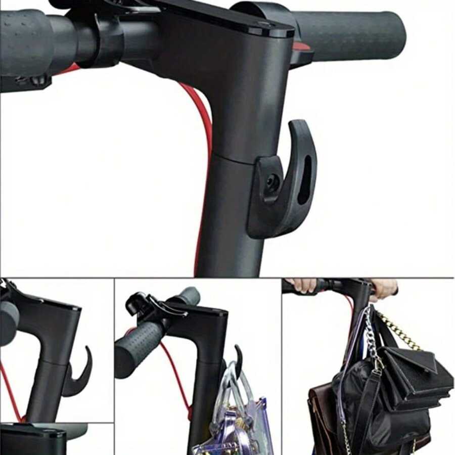 Nylon Front Hanging Hook Compatible With Xiaomi M365 Pro 2 1s Portable Electric Scooter - Convenient Accessory For Carrying Bags