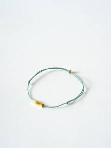 Tropiscape 1pc Lucky Fish Anklet With Unique Design And Fish Braided Foot Chain Autumn Winter Gifts - Multicolor - View 4