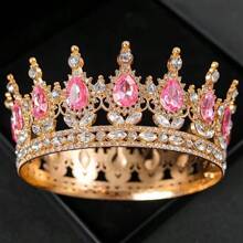 1 Stück Mehrfarbige Prinzen- & Königinkrone, geeignet als Geburtstagsparty- oder Volljährigkeitsgeschenk für Mädchen, kann im Alltag und auf Partys getragen werden, süße Krone, perfekt für Geburtstagsfeiern