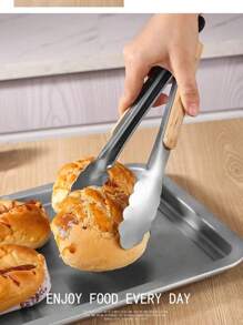 1 szt. uchwyt na żywność ze stali nierdzewnej w stylu koreańskim do grilla. Uchwyt na steki z dębowym uchwytem i wydłużoną konstrukcją. Uchwyt na żywność do grilla. Nadaje się do deserów, owoców, przekąsek, ciast, chleba, steków, podwieczorku, świąt Bożego Narodzenia, Halloween, Dnia Ojca, Święta Dziękczynienia, wesel, urodzin, przyjęć i spotkań towarzyskich. Nadaje się do użytku rodzinnego, na zewnątrz, w kuchniach, salonach, łazienkach, hotelach, kuchniach, domach i do przyborów kuchennych.