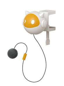 趣味互动伸缩电动猫玩具 - 自动伸缩逗猫球，自玩猫玩具，追猫玩具，宠物电动玩具，猫玩具，宠物用具，ABS材质，伸缩毛绒球，新款猫玩具 - 黃色 - 查看 11