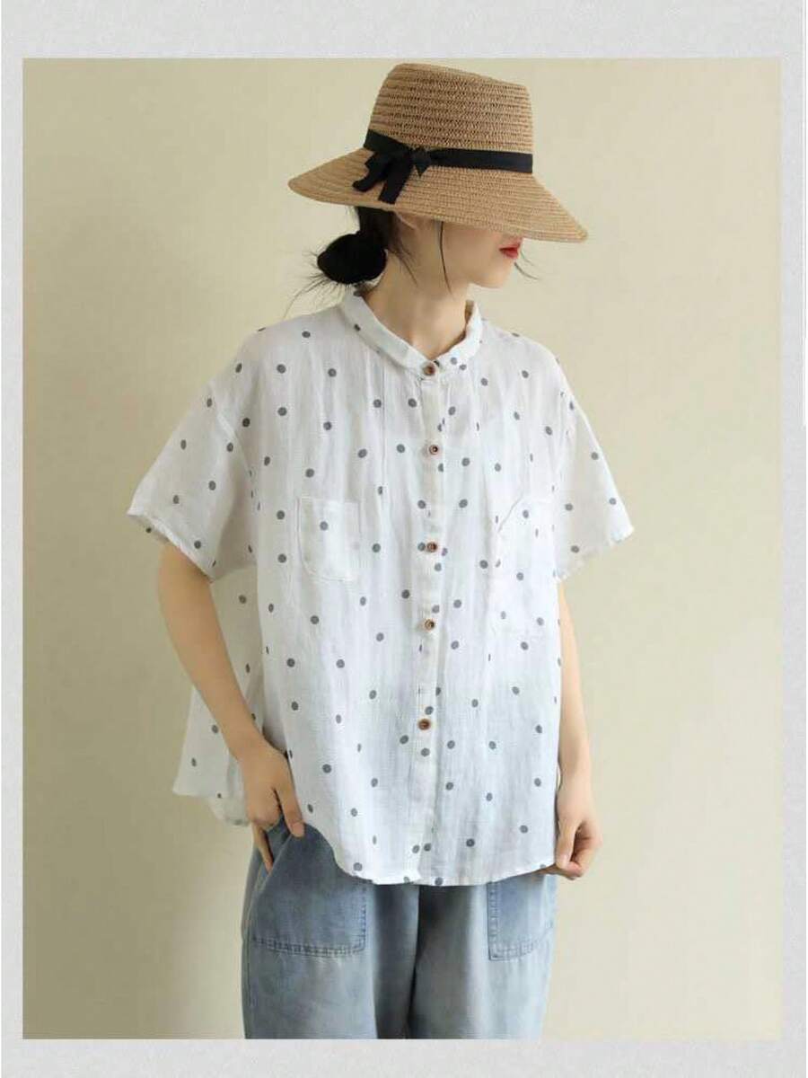 Women Blouses - trắng - Xem 1