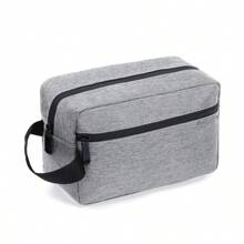 1 Stück/2 Stücke Großraum Reise Tragbare Herren Kulturbeutel, Damen Kosmetiktasche für Grundbedarf Wasserbeständige Schminktasche Handtasche, Wasserdichte Rasurtasche für Toilettenartikel, faltbare Aufbewahrungstasche mit Fächern und Griff für Kosmetikpinsel und Werkzeuge